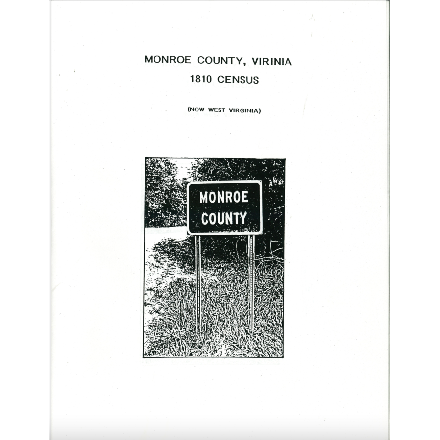 1810 Monroe County, [West] Virginia Census