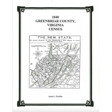 1840 Greenbrier County, [West] Virginia Census