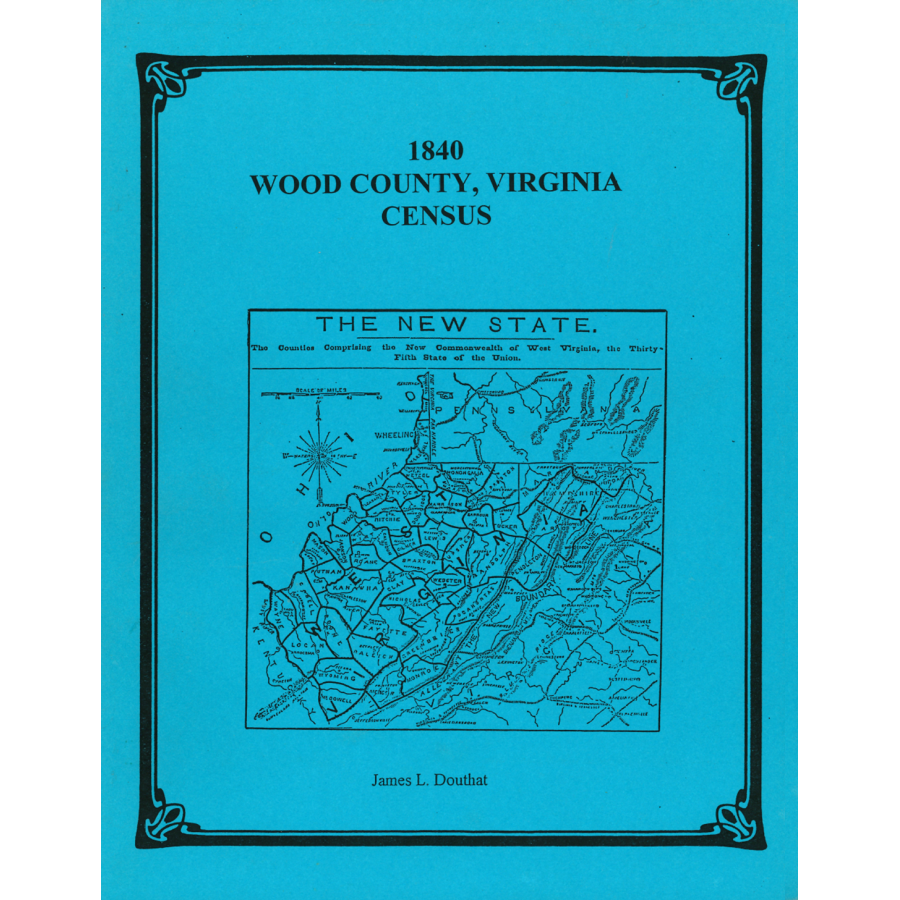 1840 Wood County, West Virginia Census