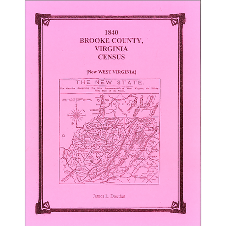 1840 Brooke County, [West] Virginia Census