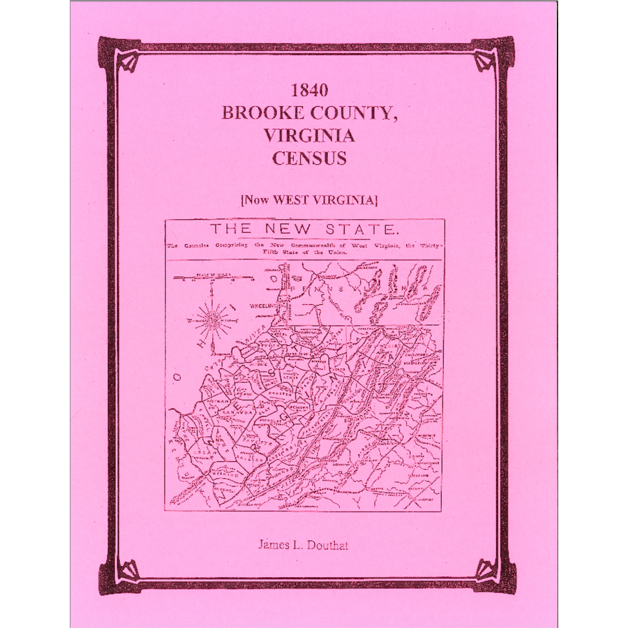 1840 Brooke County, [West] Virginia Census