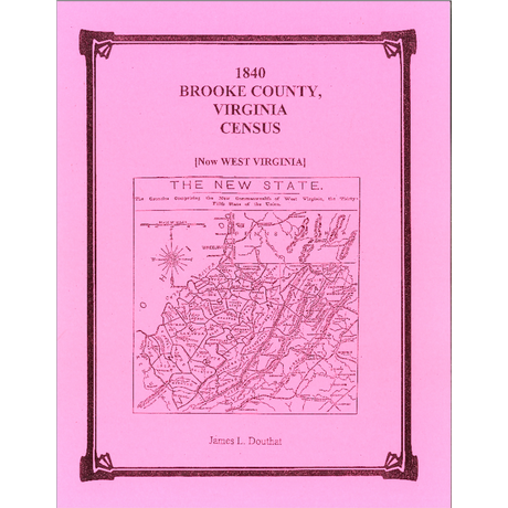 1840 Brooke County, [West] Virginia Census