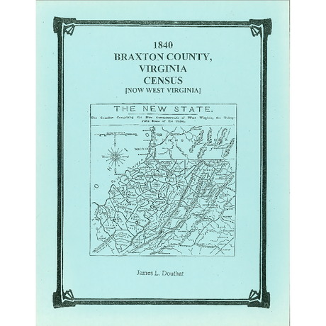 1840 Braxton County, [West] Virginia Census