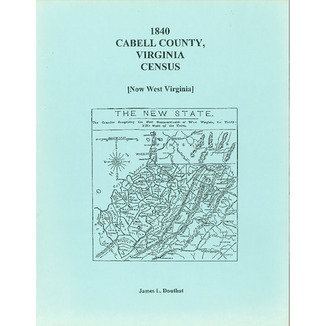 1840 Cabell County, [West] Virginia Census