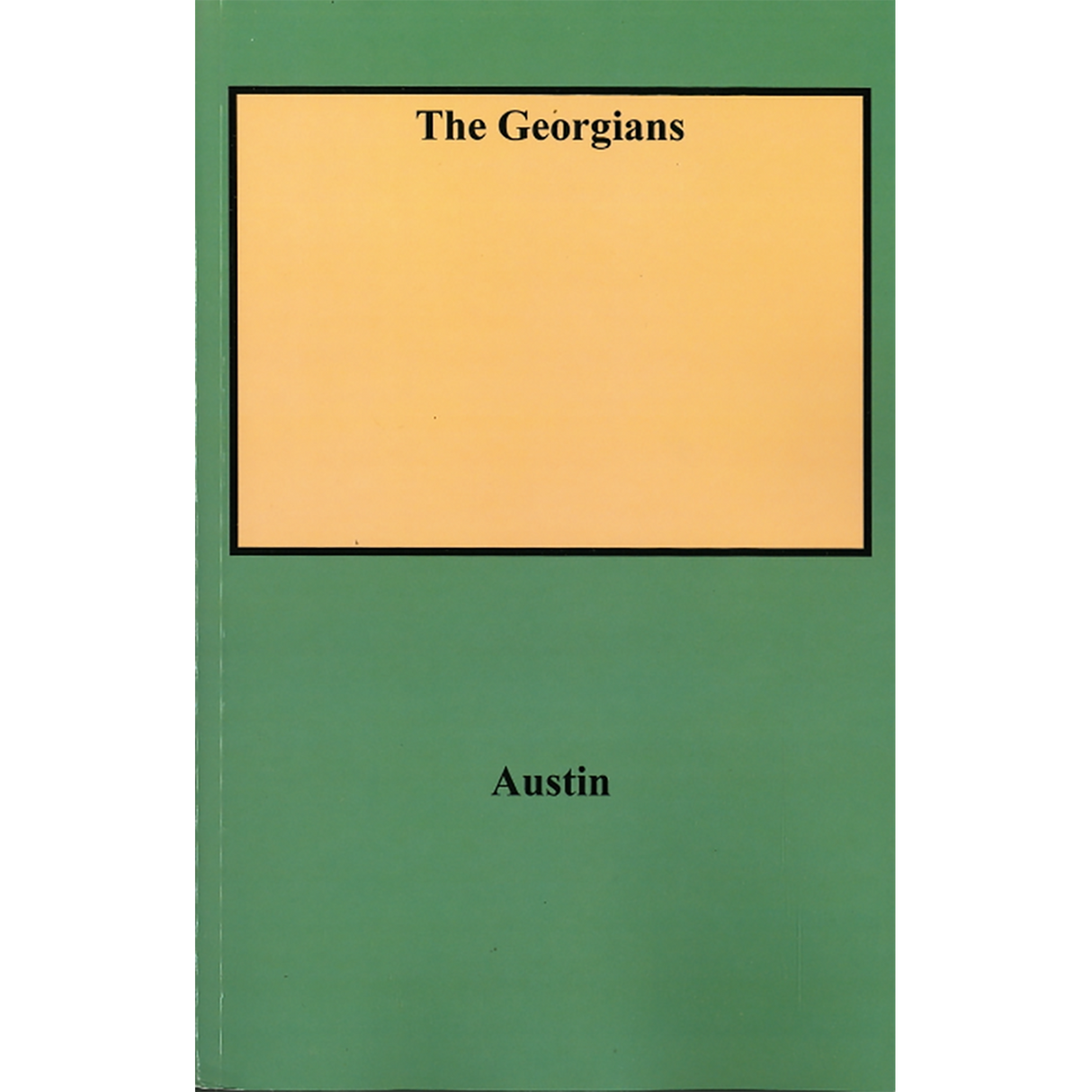 The Georgians - Genealogies of Pioneer Families