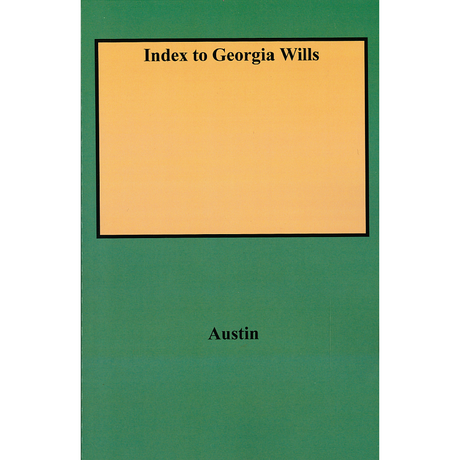 Index to Georgia Wills