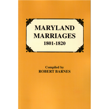 Maryland Marriages, 1801-1820
