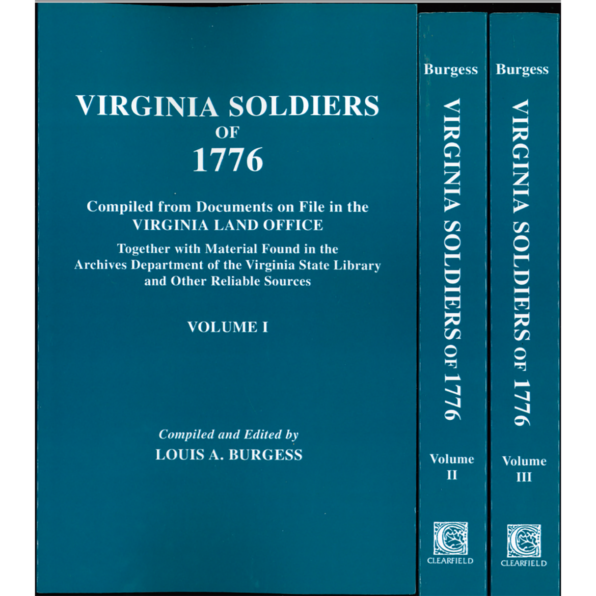 Virginia Soldiers of 1776 [3 volumes]