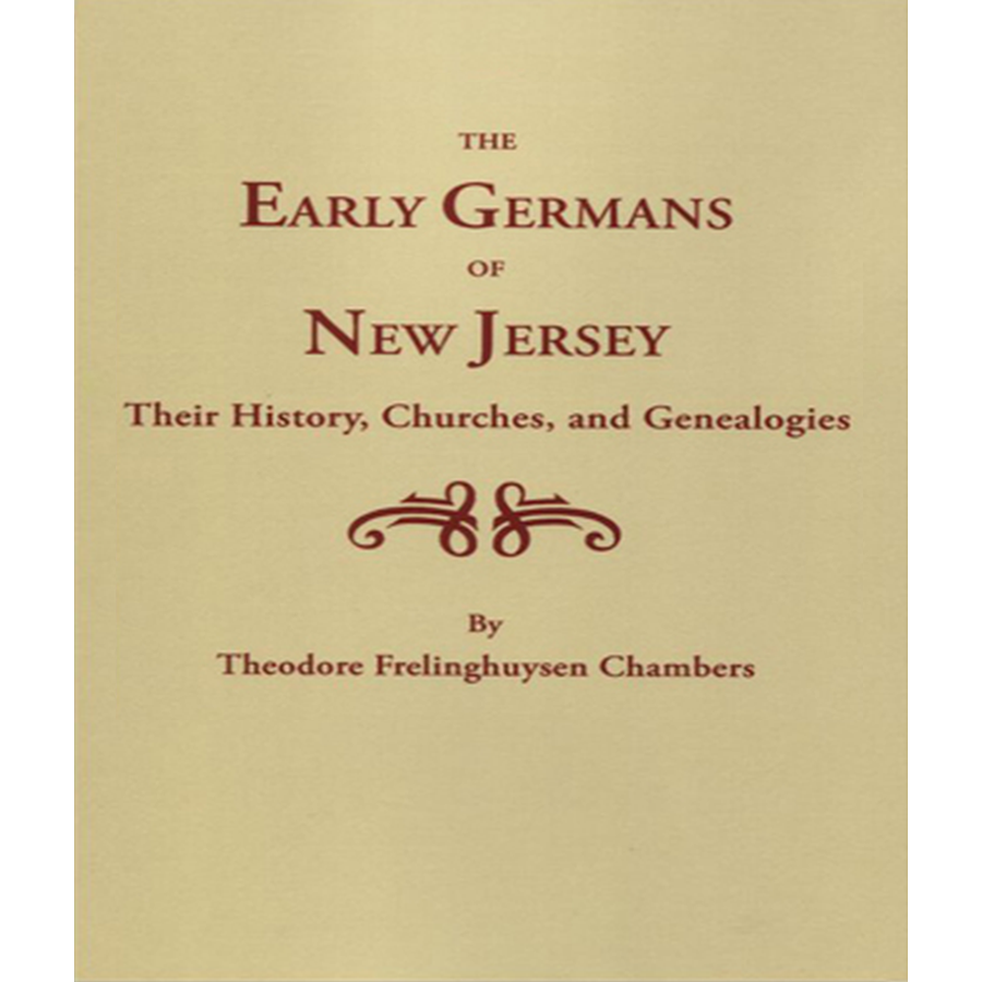 The Early Germans of New Jersey