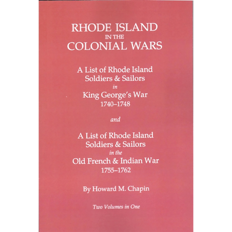Rhode Island in the Colonial Wars