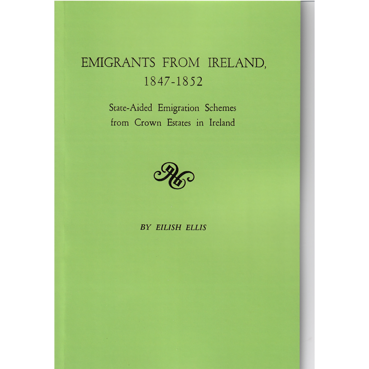 Emigrants from Ireland, 1847-1852