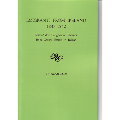 Emigrants from Ireland, 1847-1852