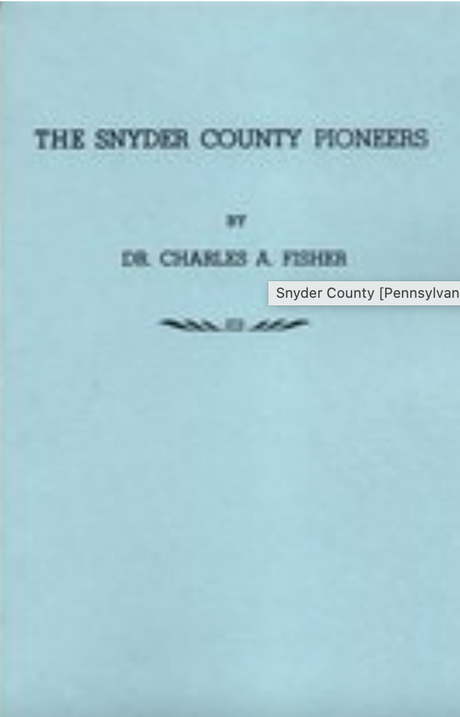 Snyder County [Pennsylvania] Pioneers