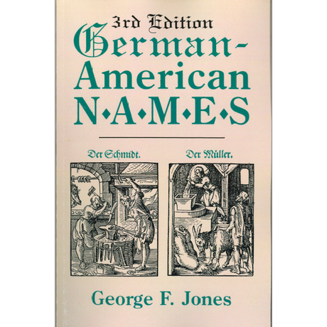 German-American Names, Third Edition
