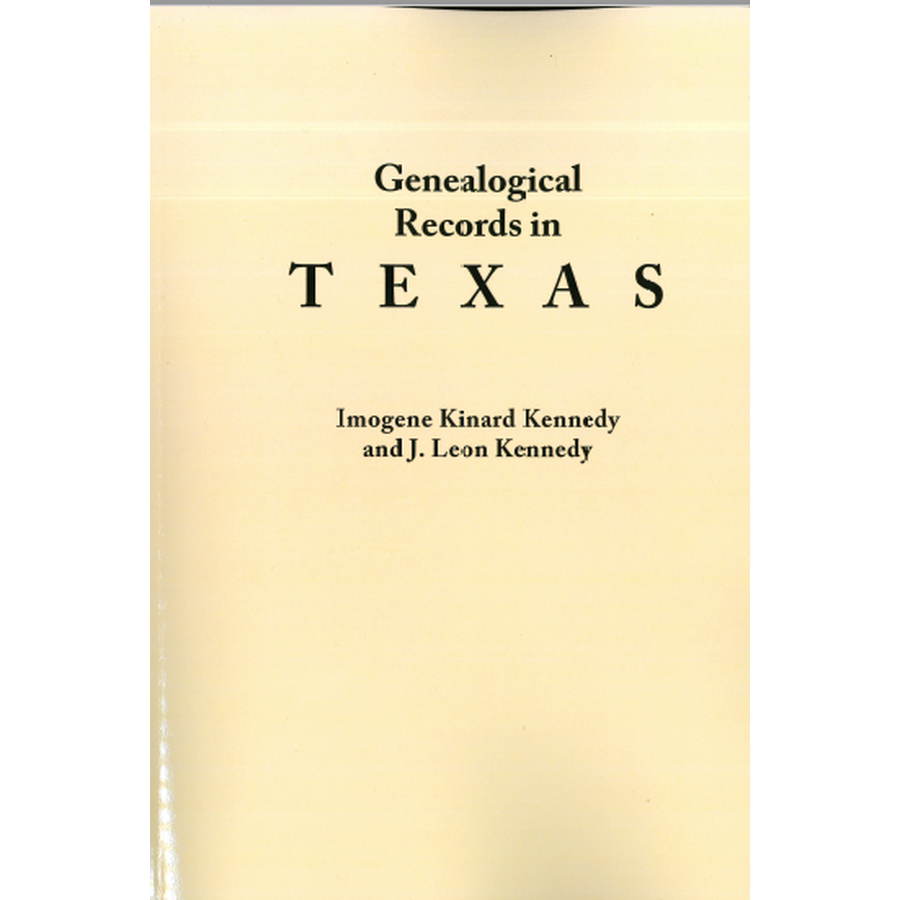 Genealogical Records in Texas
