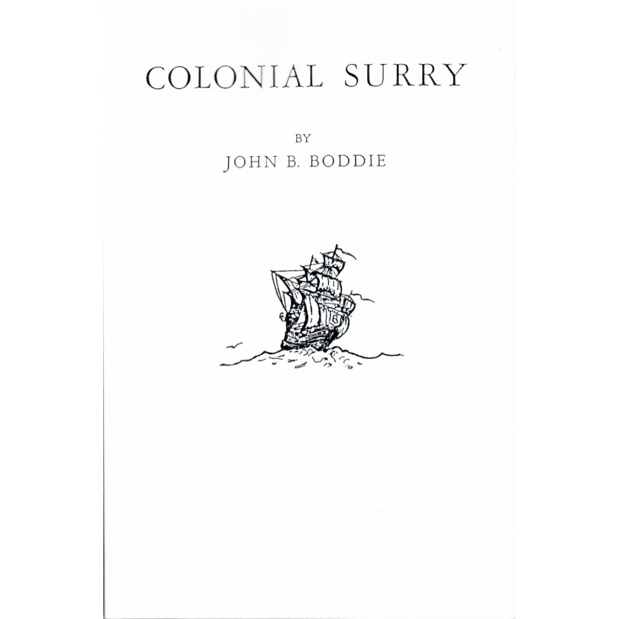 Colonial Surry [Virginia]