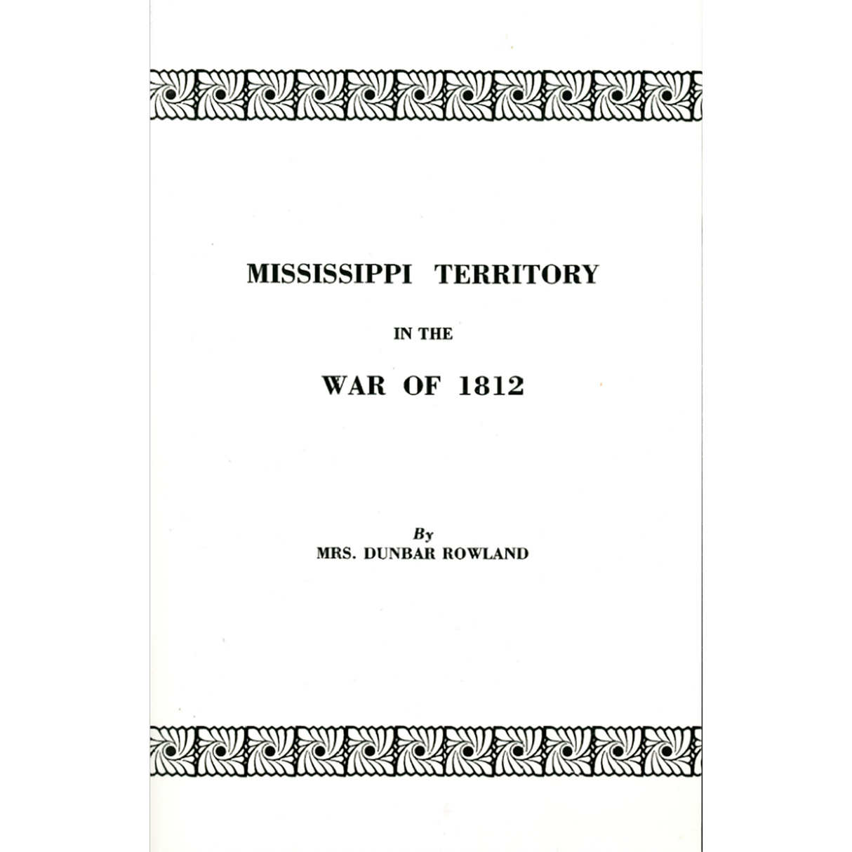Mississippi Territory in the War of 1812