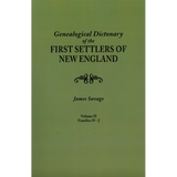 A Genealogical Dictionary of the First Settlers of New England, Third Edition [4 volumes]