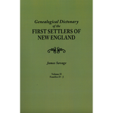 A Genealogical Dictionary of the First Settlers of New England, Third Edition [4 volumes]