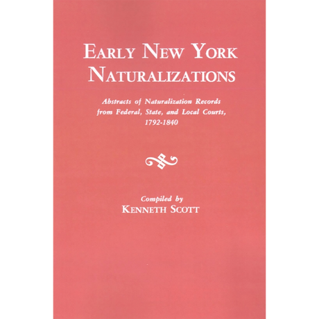 Early New York Naturalizations