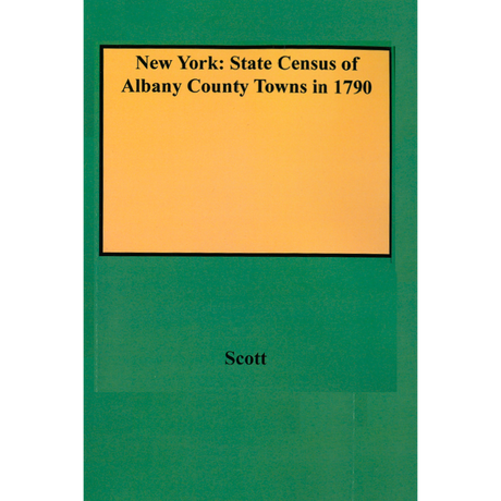 New York: State Census of Albany County Towns in 1790