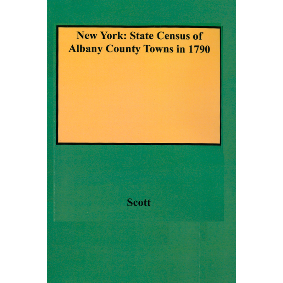 New York: State Census of Albany County Towns in 1790