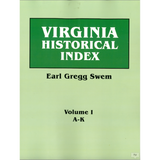 Virginia Historical Index, Volume 1