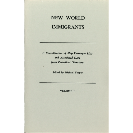 New World Immigrants