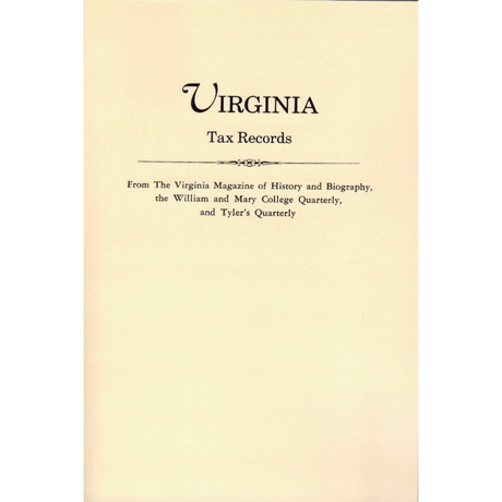 Virginia Tax Records