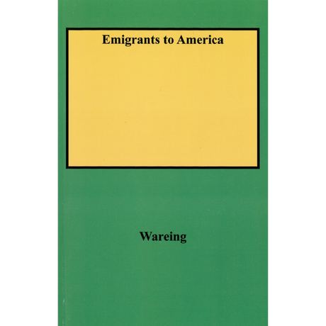 Emigrants to America Indentured Servants Recruited in London, 1718-1733