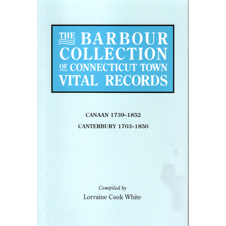 The Barbour Collection of Connecticut Town Vital Records, Volume 5