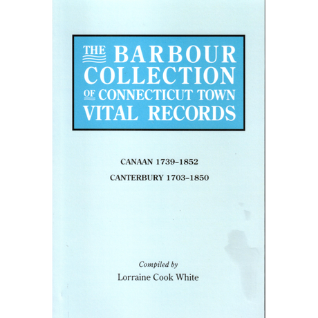 The Barbour Collection of Connecticut Town Vital Records, Volume 5