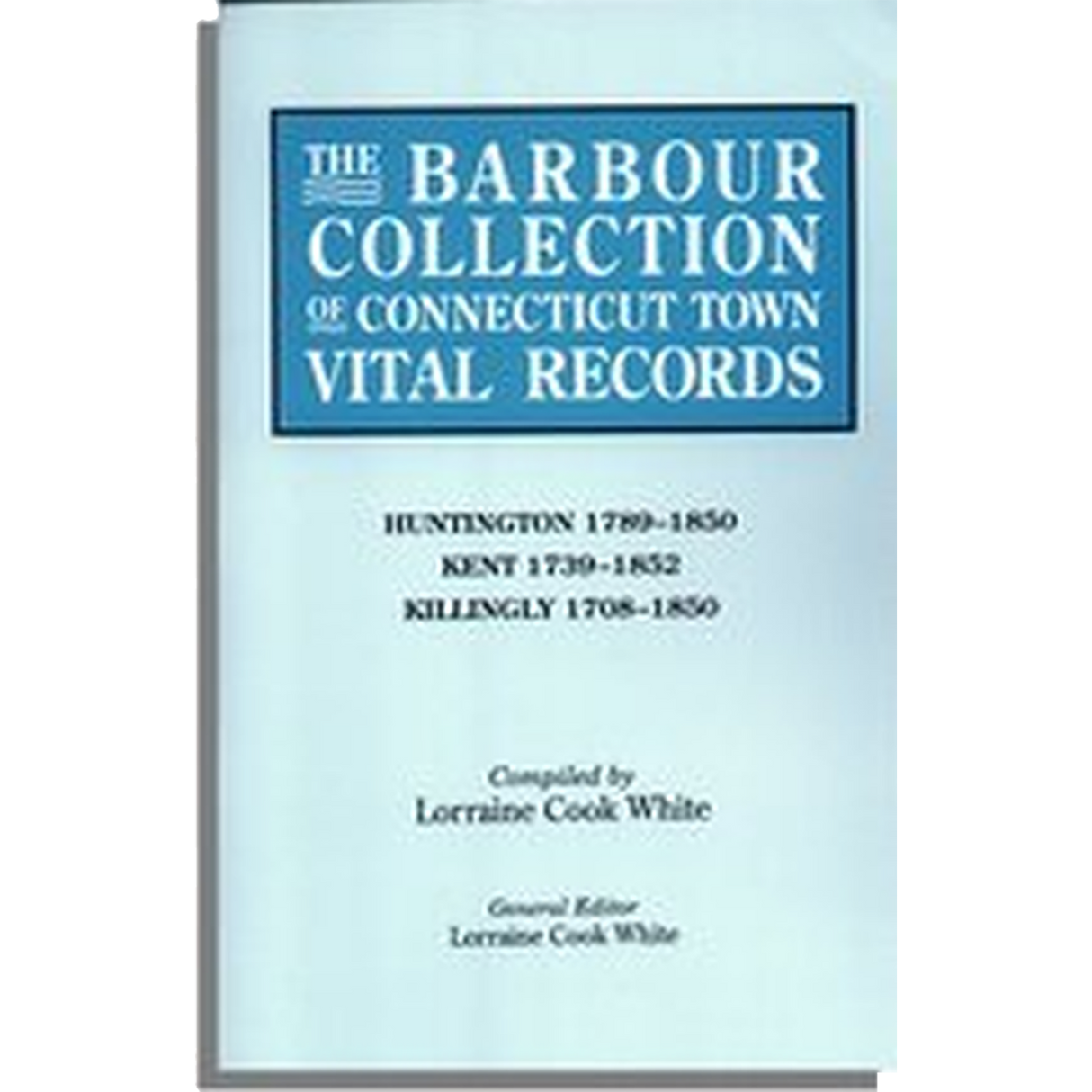 The Barbour Collection of Connecticut Town Vital Records Volume 20