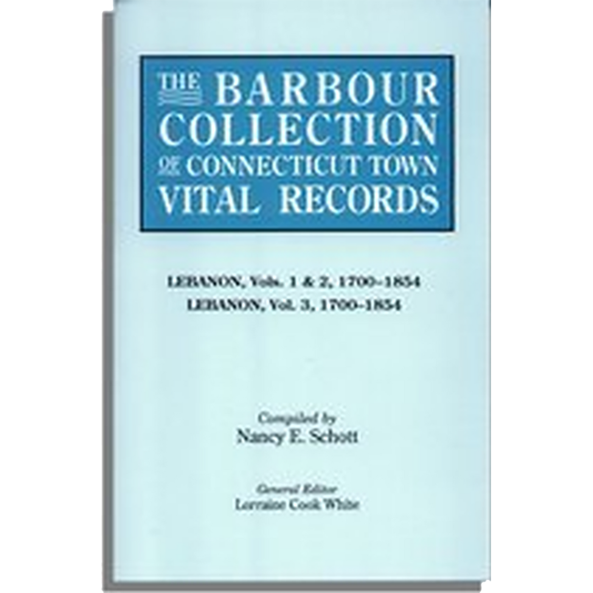 The Barbour Collection of Connecticut Town Vital Records Volume 22