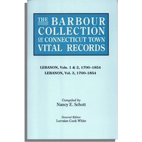 The Barbour Collection of Connecticut Town Vital Records Volume 22