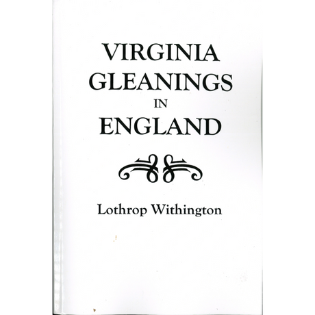 Virginia Gleanings in England