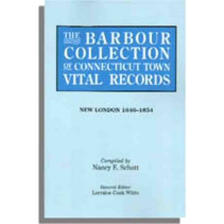 The Barbour Collection of Connecticut Town Vital Records Volume 29