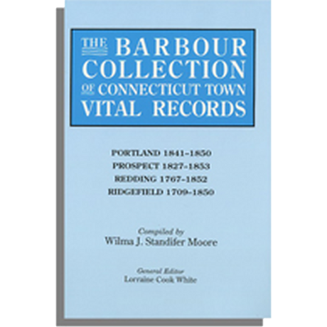 The Barbour Collection of Connecticut Town Vital Records Volume 36