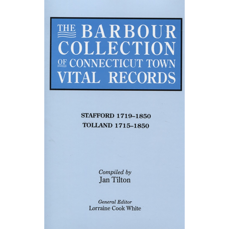The Barbour Collection of Connecticut Town Vital Records Volume 44