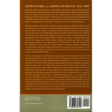 Indian Wars of the American South, 1610-1858: A guide for Genealogists and Historians back cover