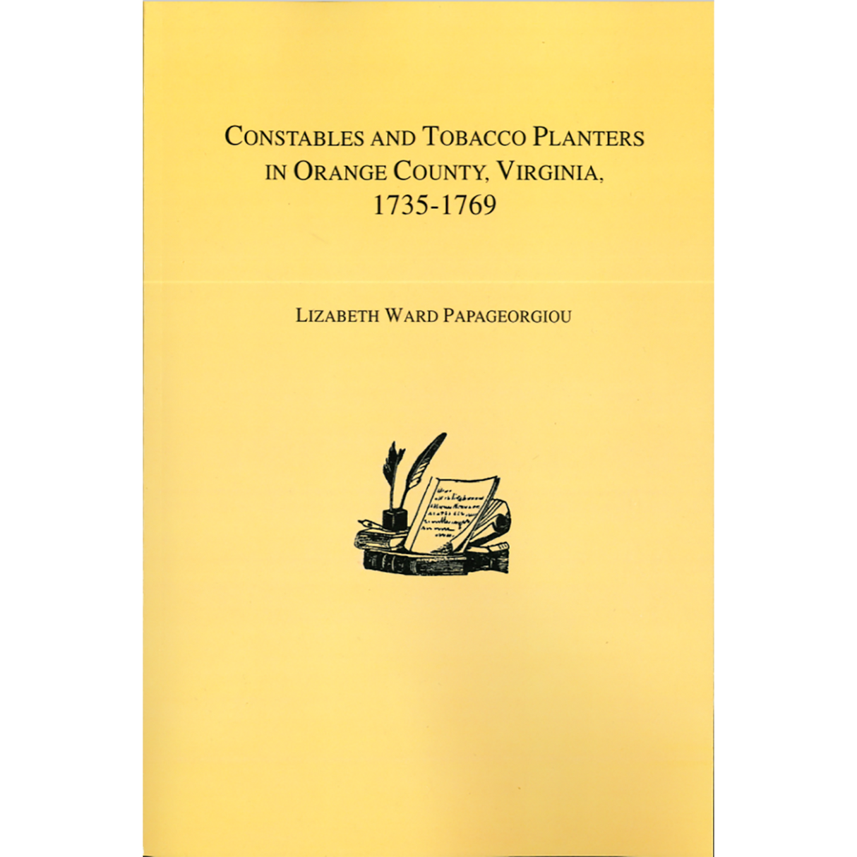 Constables and Tobacco Planters in Orange County, Virginia, 1735-1769
