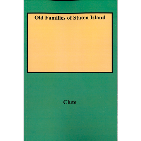 Old Families of Staten Island
