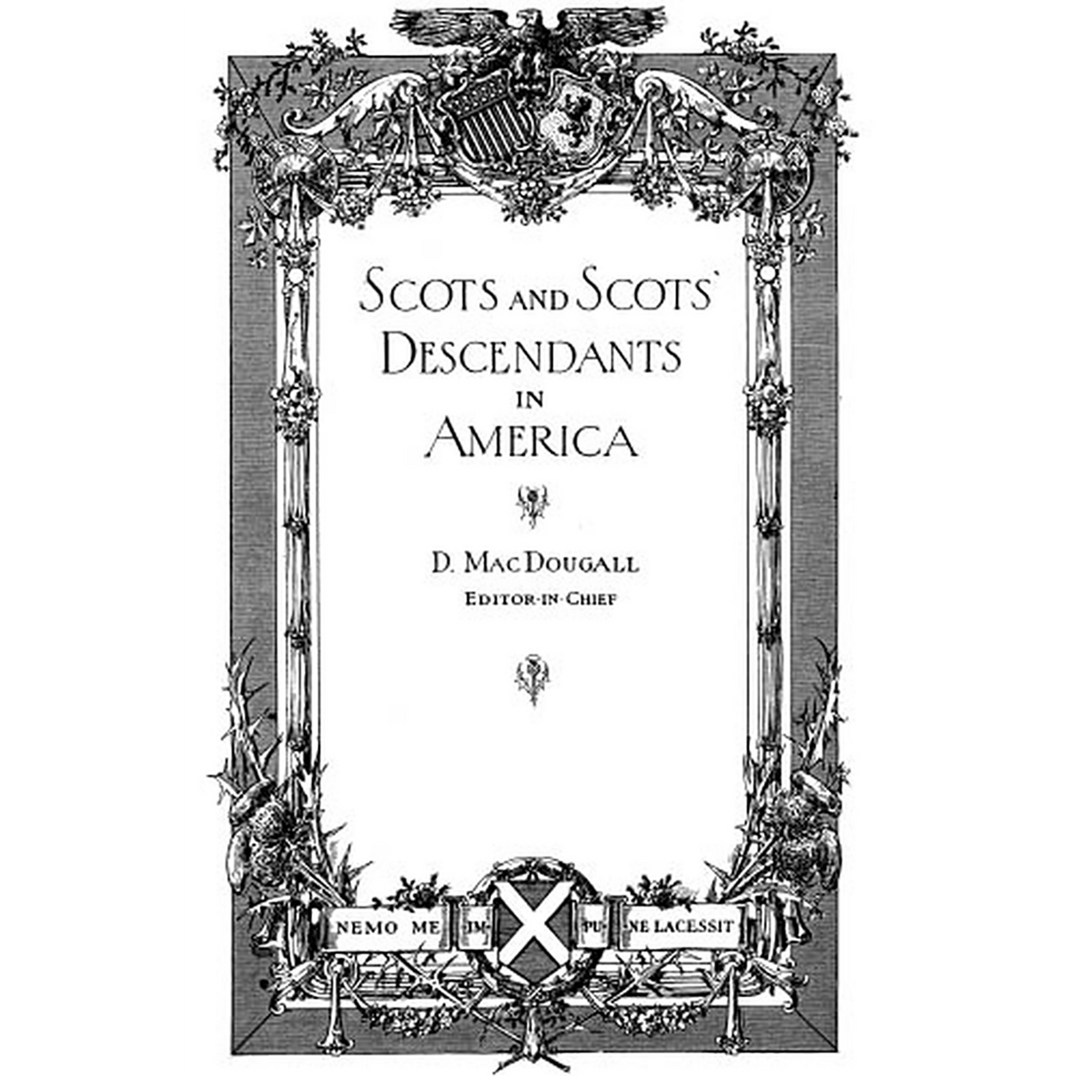 Scots and Scots' Descendants in America