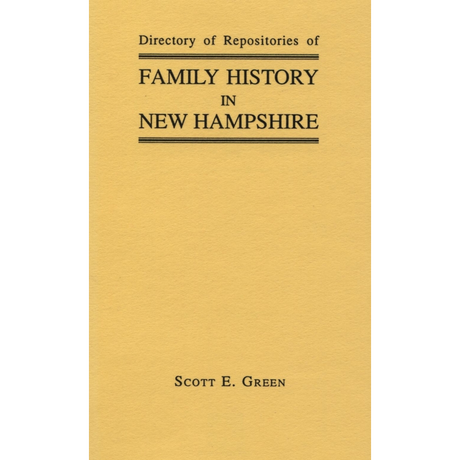 Directory of Repositories of Family History in New Hampshire