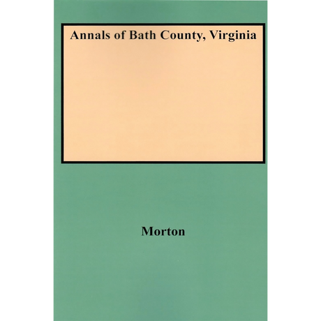 Annals of Bath County, Virginia
