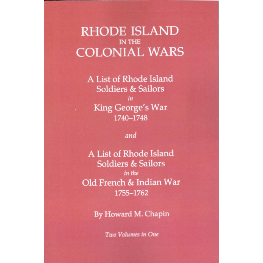 Rhode Island in the Colonial Wars