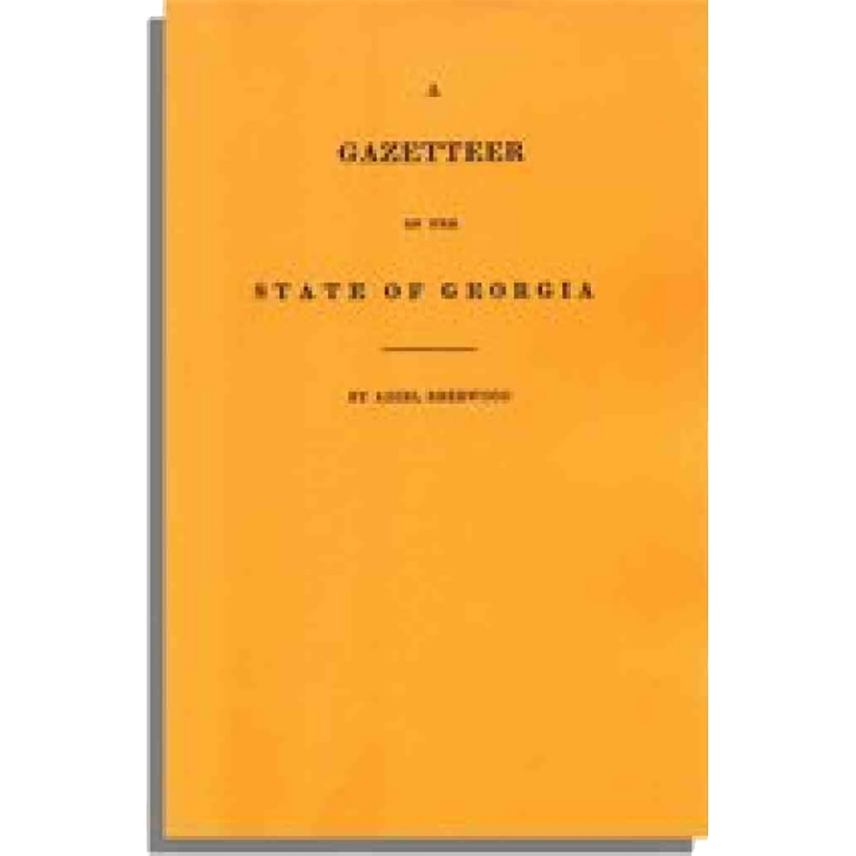 A Gazetteer of the State of Georgia