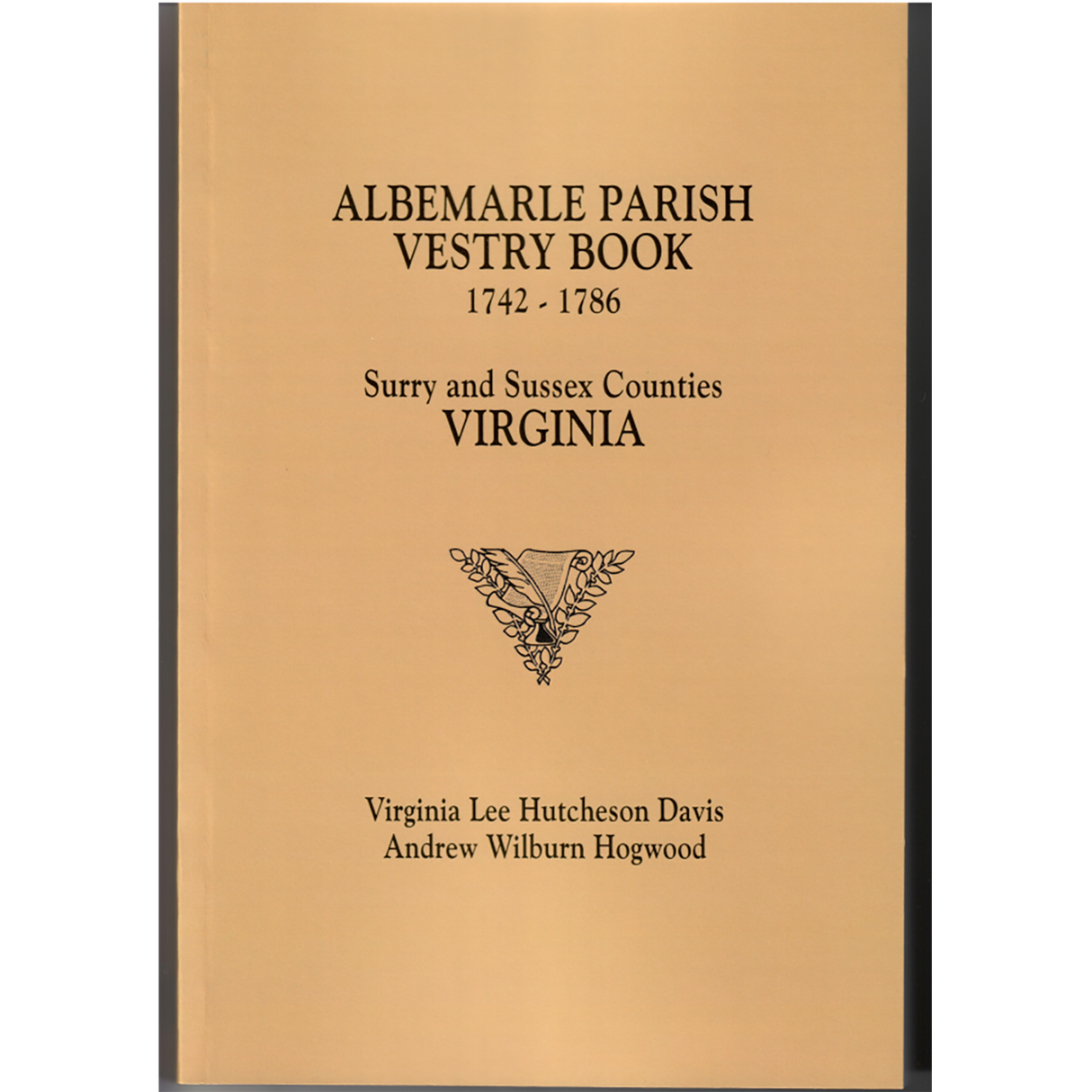 The Albemarle Parish Vestry Book, 1742-1786