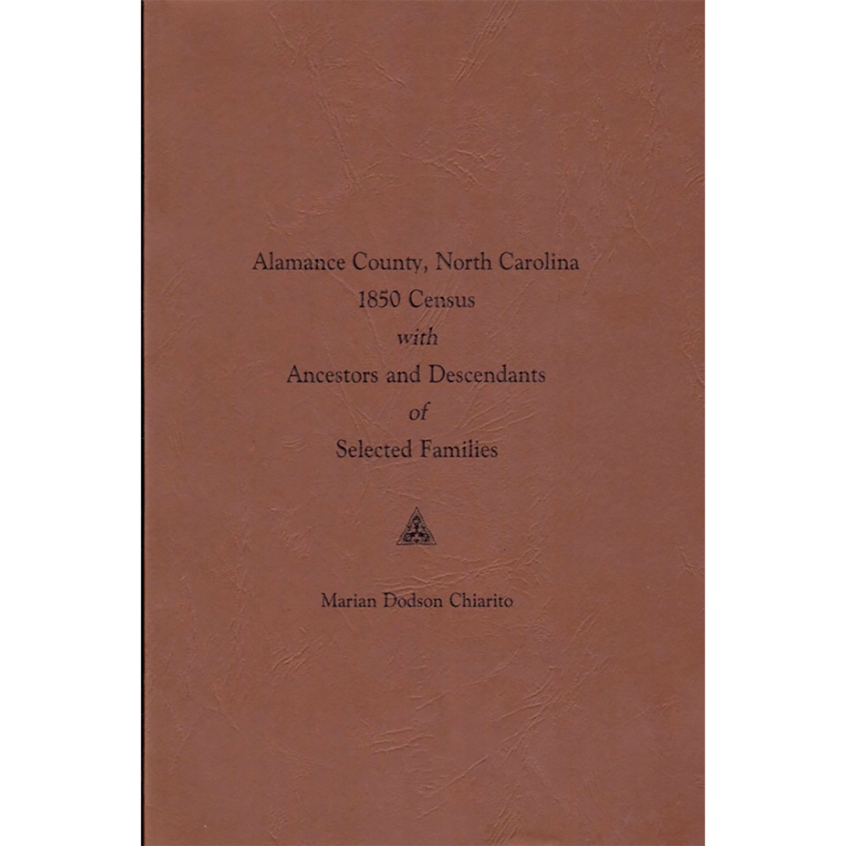 Alamance County, North Carolina 1850 Census
