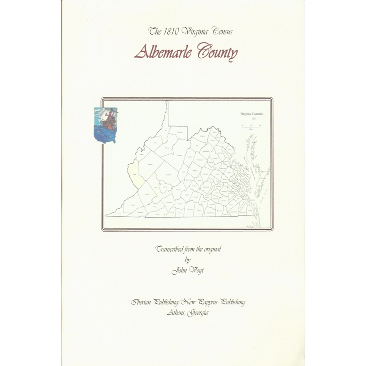 Albemarle County, Virginia 1810 census